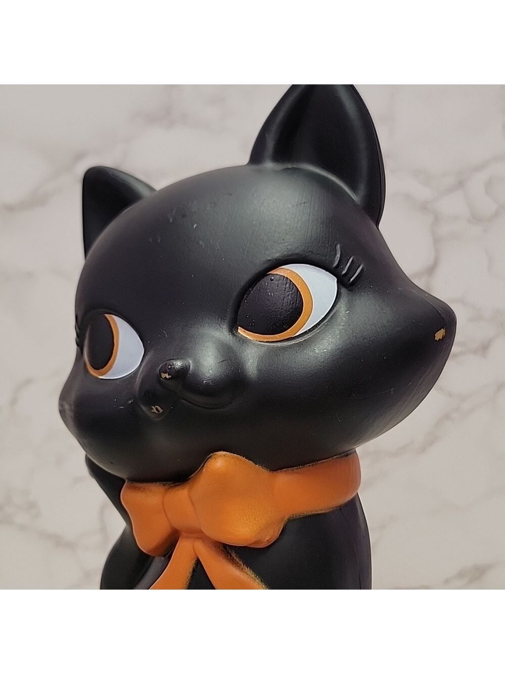Hyde and Eek Boutique Lighted Blow Mold Black Cat & Halloween Pumpkin - Picture 5 of 10